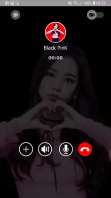 Black Pink call you android App screenshot 0