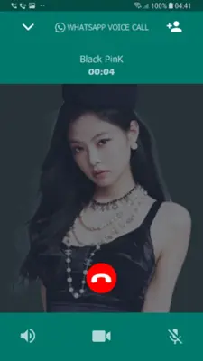 Black Pink call you android App screenshot 2