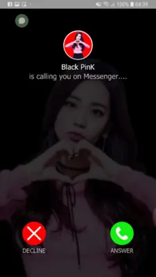 Black Pink call you android App screenshot 4